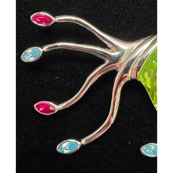 Swarovski Paradise Calimera Crystal Tropical Fish Brooch - Picture 5 of 7